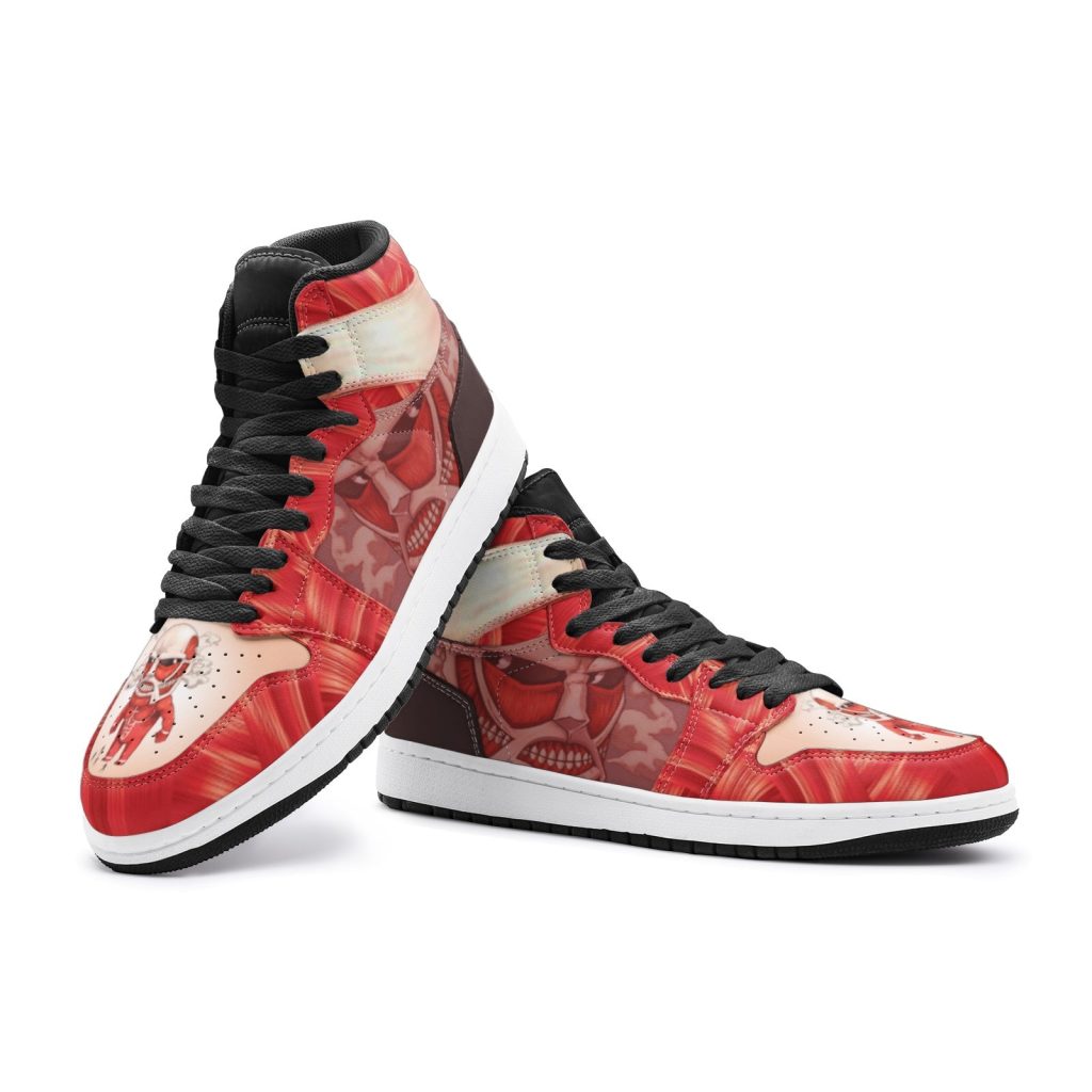 colossal titan attack on titan jd1 shoes 4 - Anime Shoes World