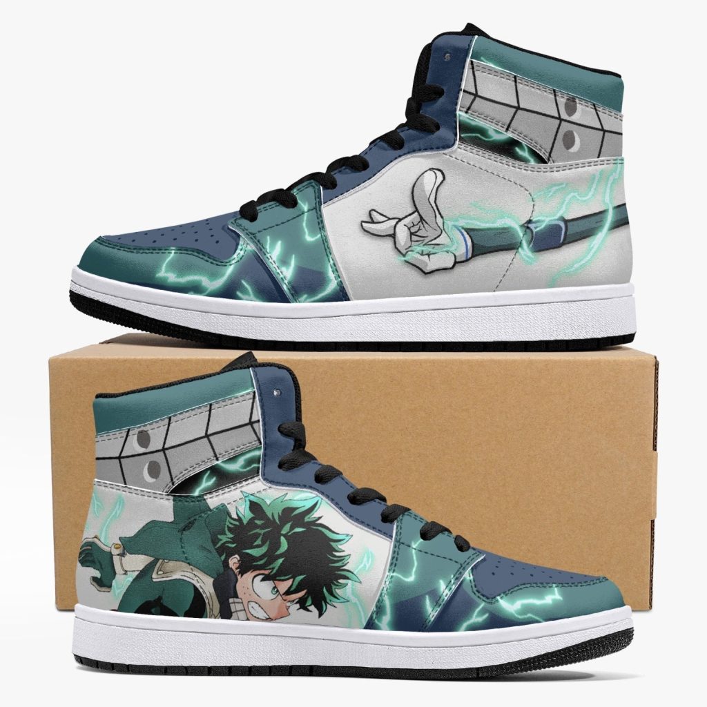 deku and bakugo my hero academia j force shoes - Anime Shoes World