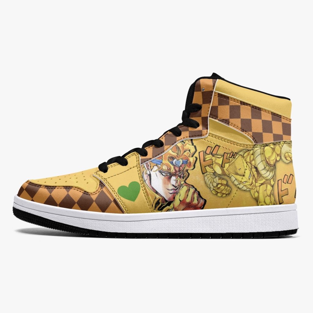 dio brando vs jotaro kujo jojos bizarre adventure j force shoes 18 - Anime Shoes World