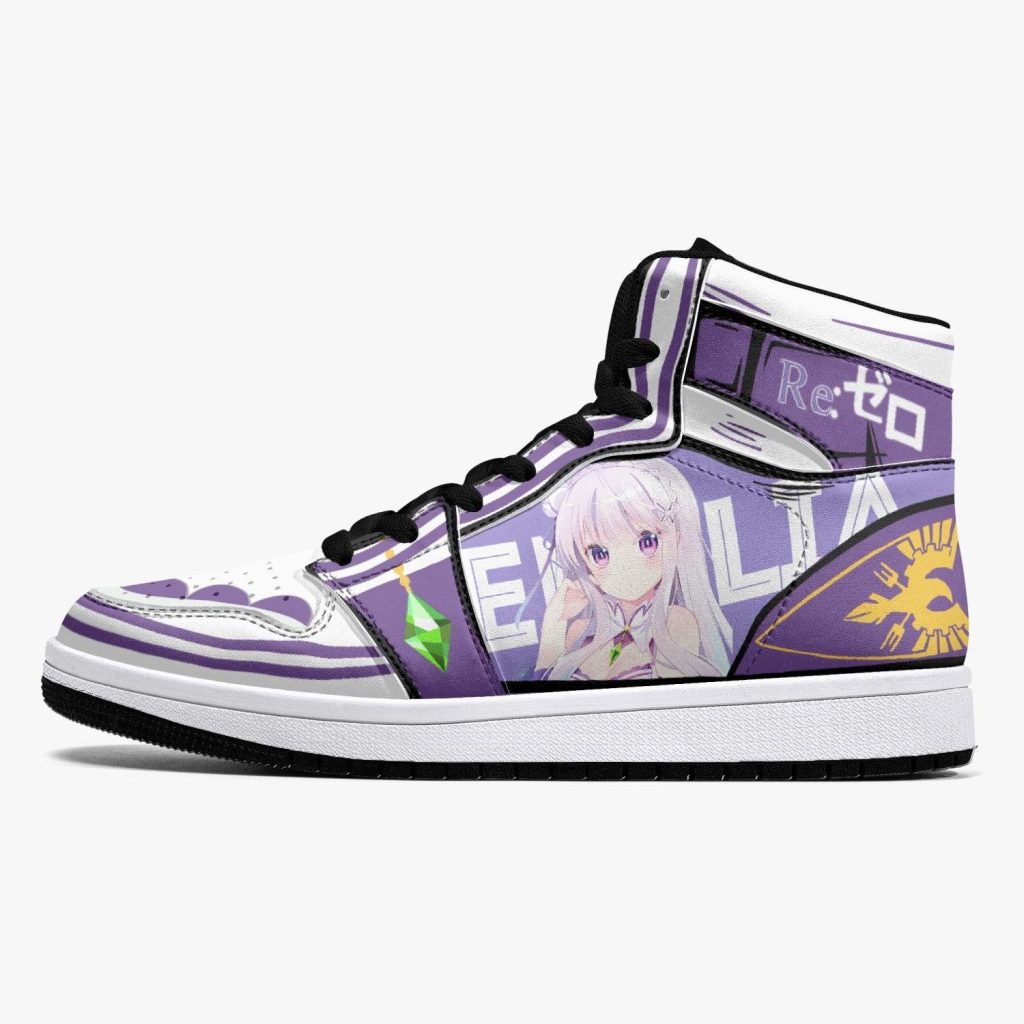 emilia rezero j force shoes 7 - Anime Shoes World