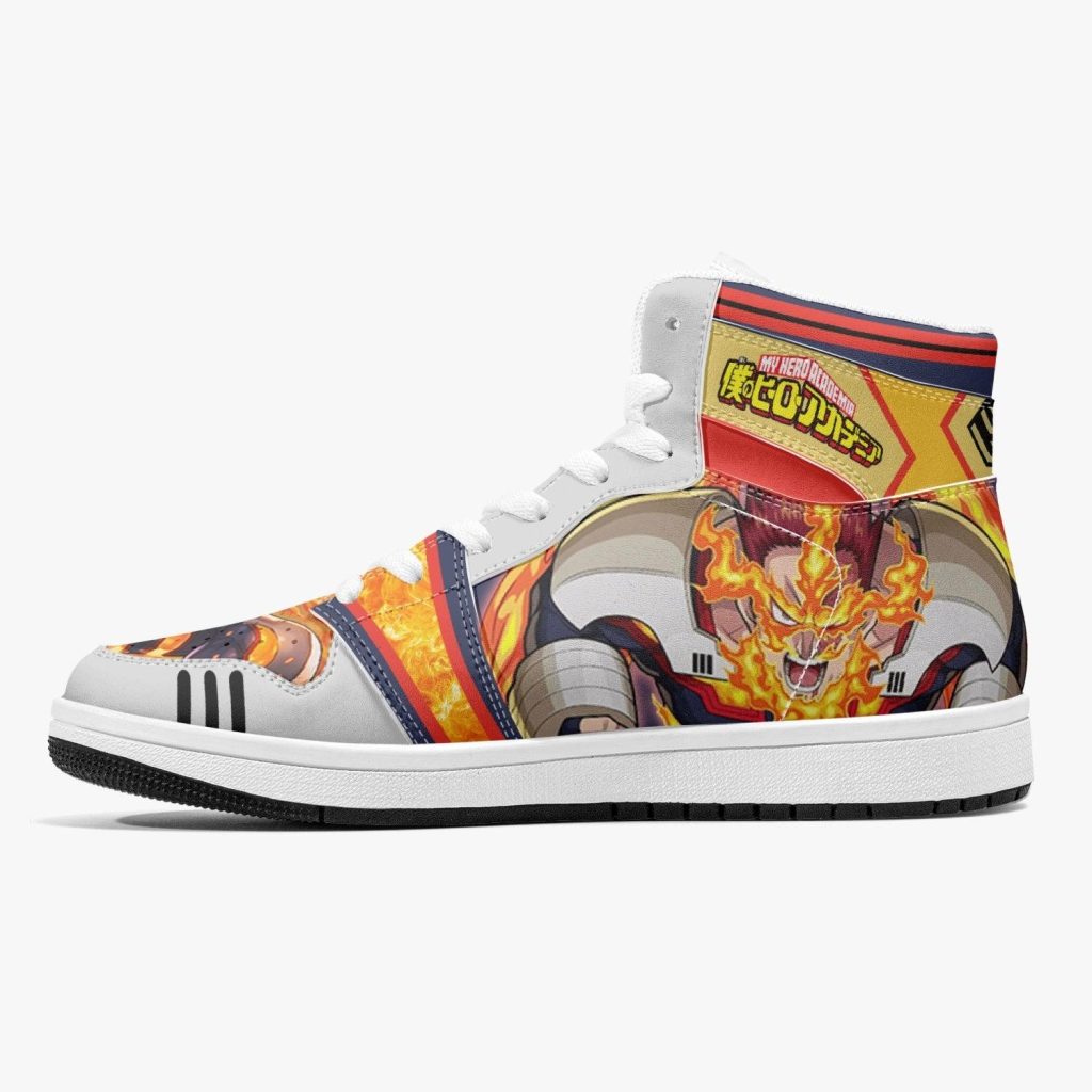 enji todoroki endeavor my hero academia j force shoes 9 - Anime Shoes World