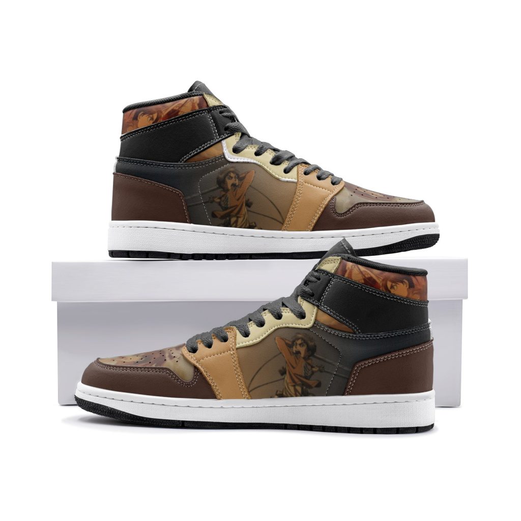 eren yeager attack on titan jd1 shoes - Anime Shoes World