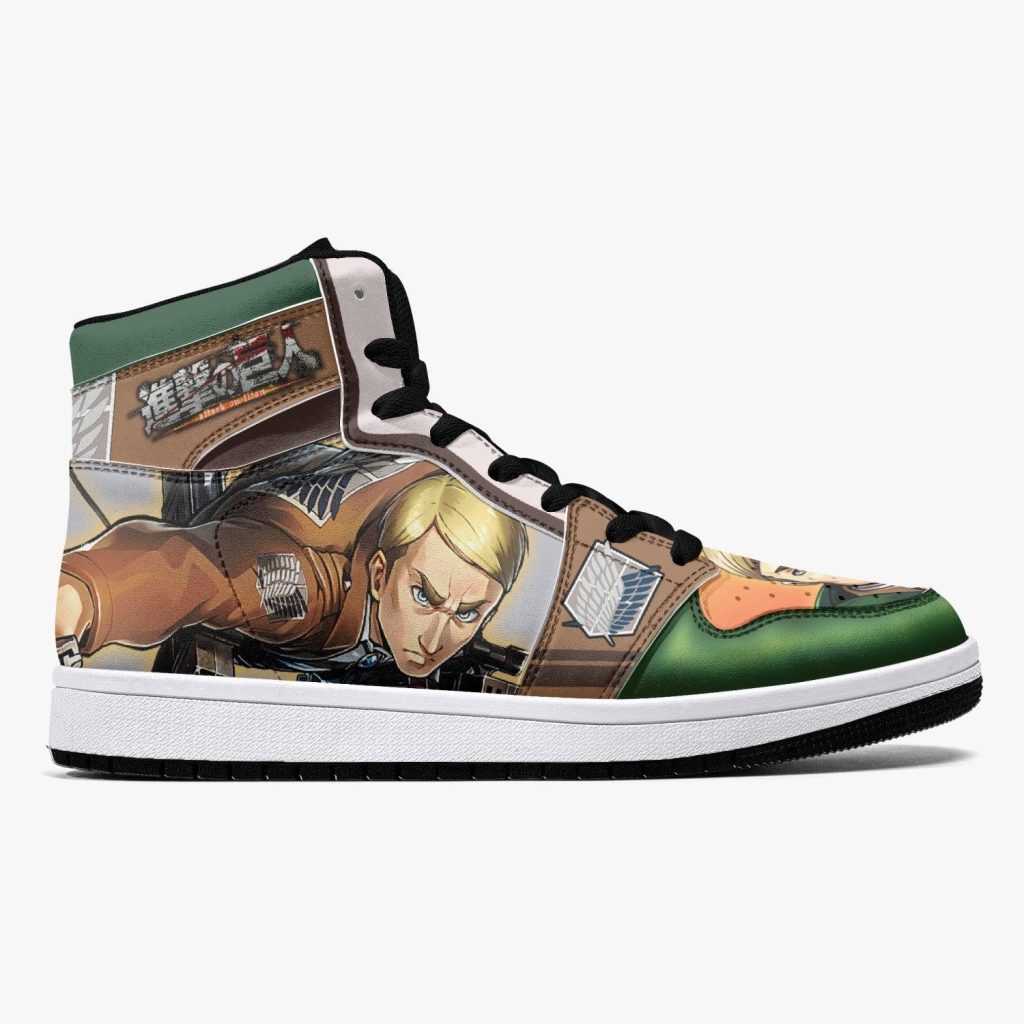 erwin smith attack on titan j force shoes 2 - Anime Shoes World