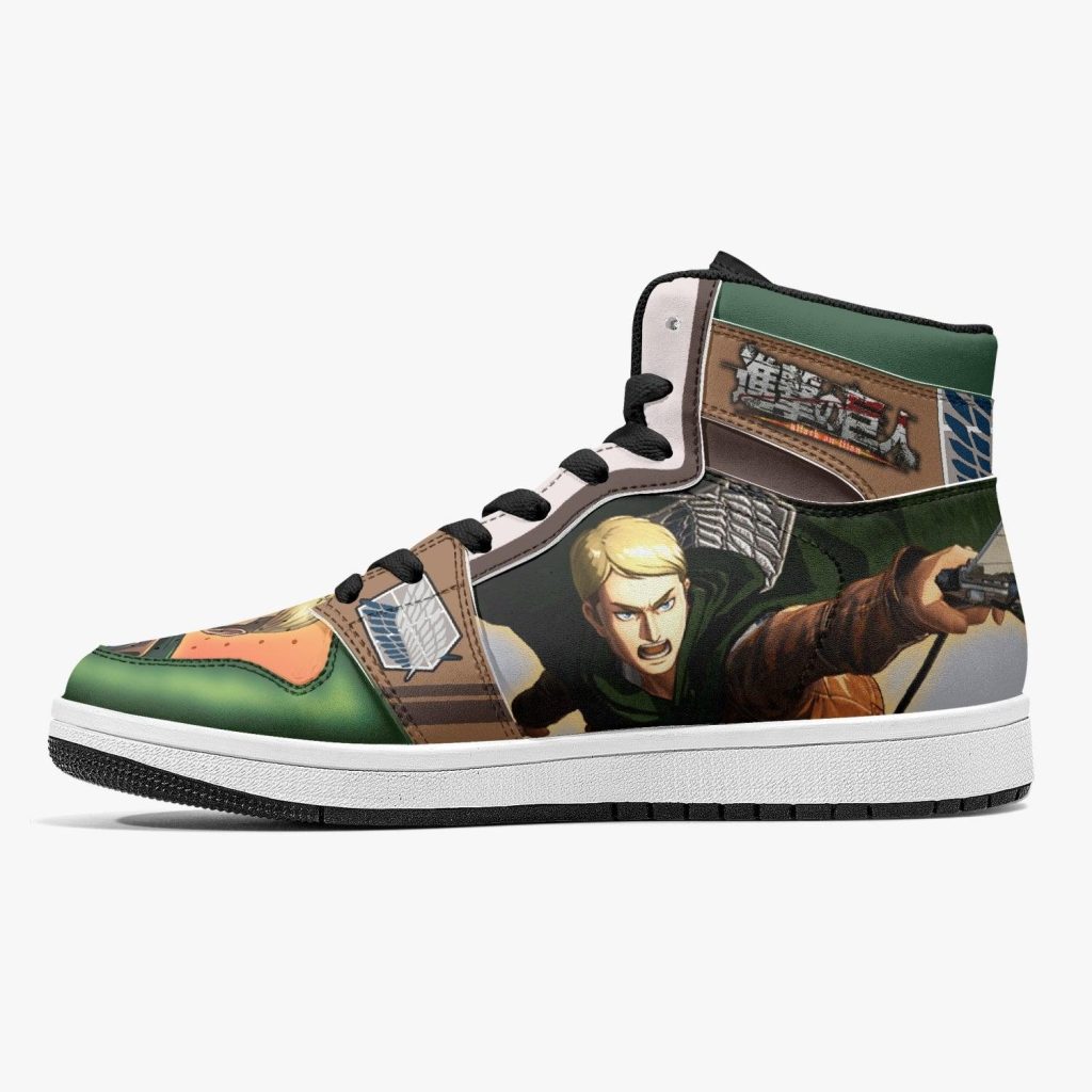 erwin smith attack on titan j force shoes 9 - Anime Shoes World