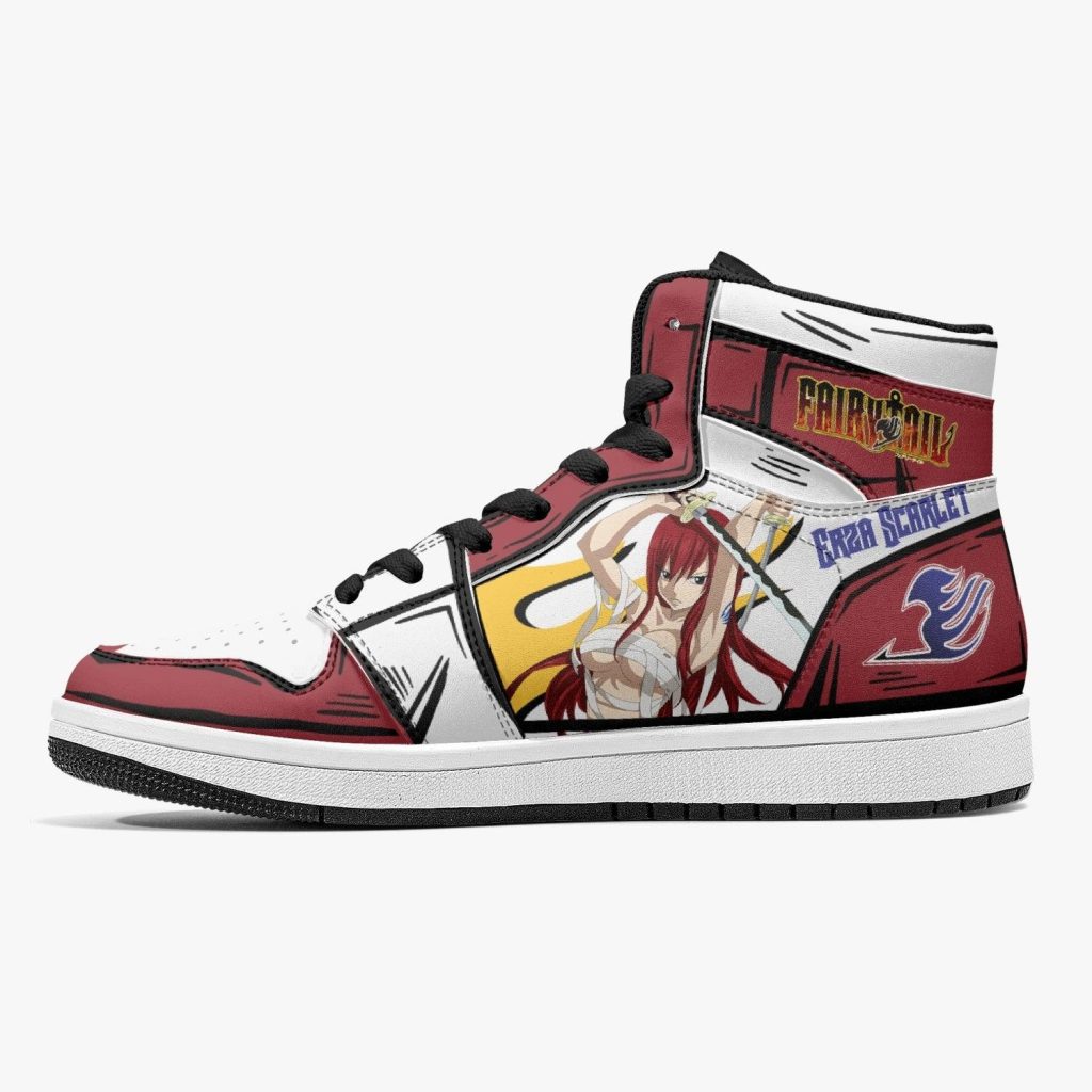 erza scarlet fairy tail j force shoes 9 - Anime Shoes World