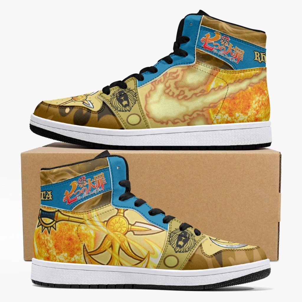 escanor rhitta seven deadly sins j force shoes - Anime Shoes World