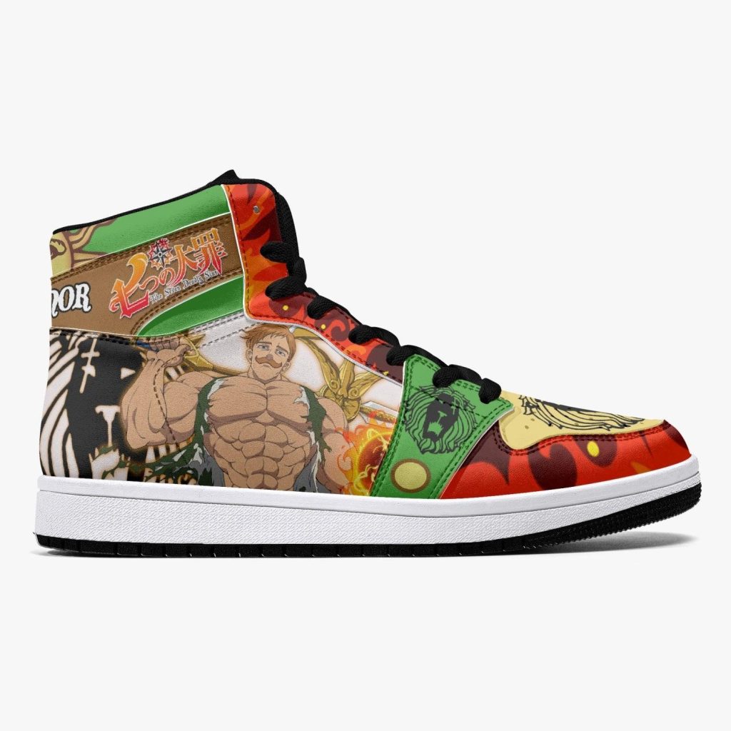 escanor seven deadly sins j force shoes 2 - Anime Shoes World