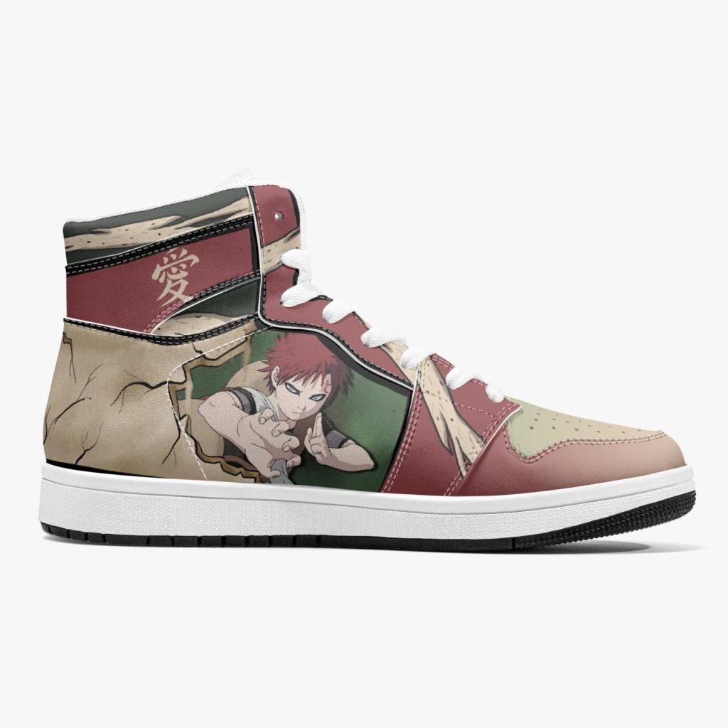 gaara naruto j force shoes 10 - Anime Shoes World