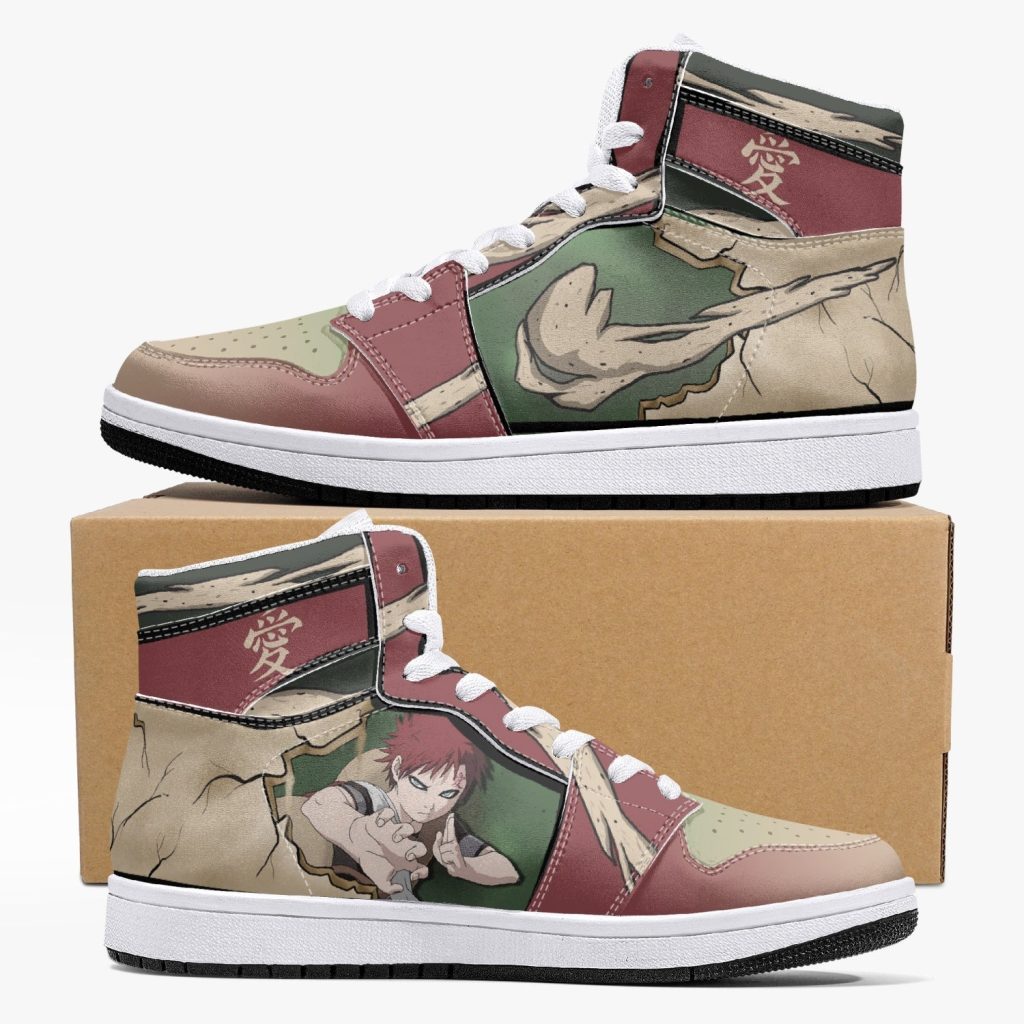 gaara naruto j force shoes 18 - Anime Shoes World