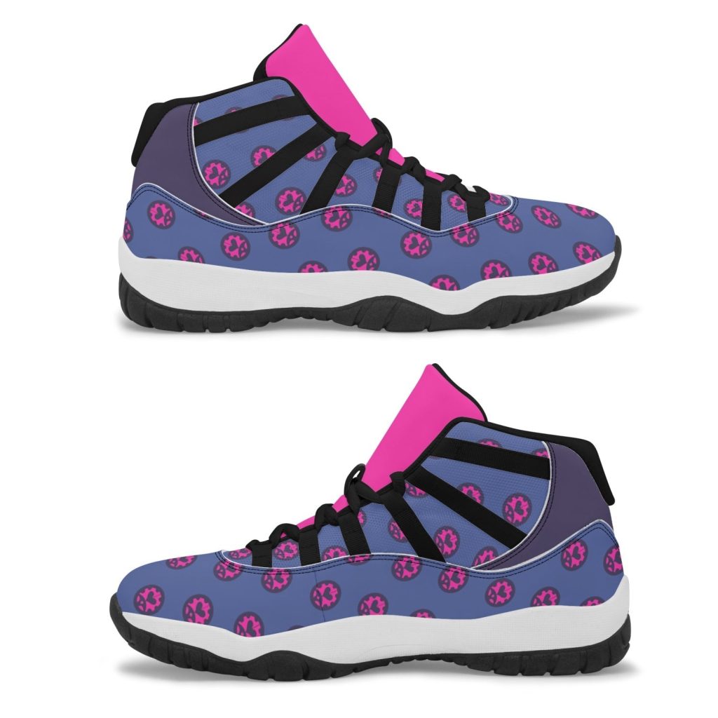 giorno giovanna jojos bizarre adventure aj11 basketball shoes - Anime Shoes World