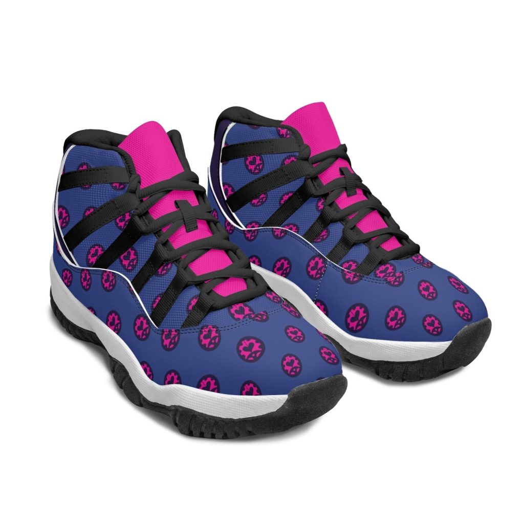 giorno giovanna jojos bizarre adventure aj11 basketball shoes 17 - Anime Shoes World