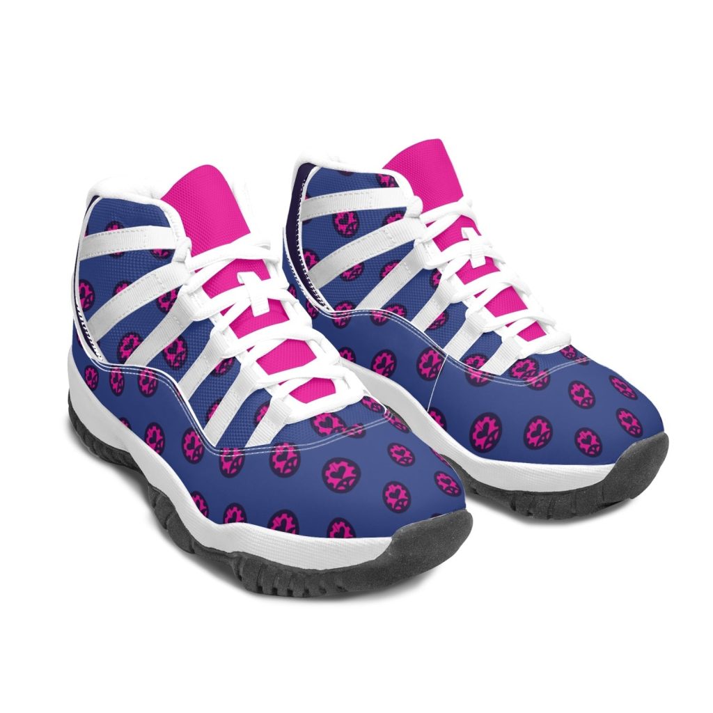 giorno giovanna jojos bizarre adventure aj11 basketball shoes 24 - Anime Shoes World