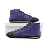 giorno giovanna jojos bizarre adventure classic high top canvas shoes 5 - Anime Shoes World