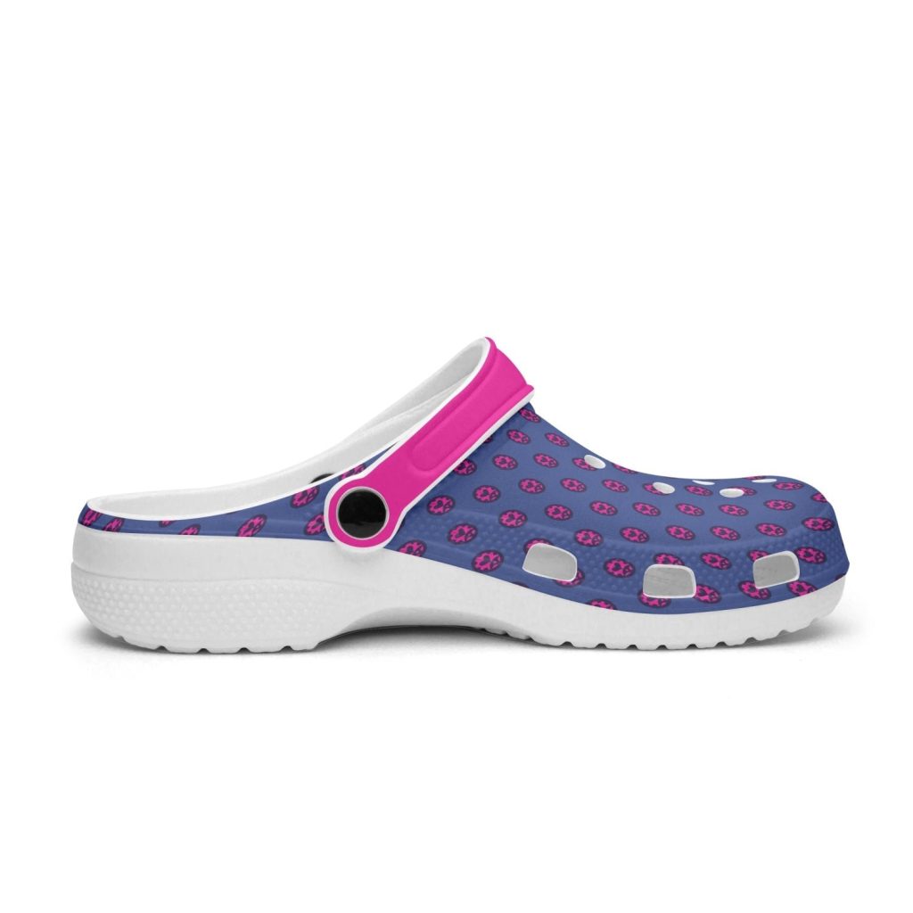 giorno giovanna jojos bizarre adventure custom clogs 5 - Anime Shoes World