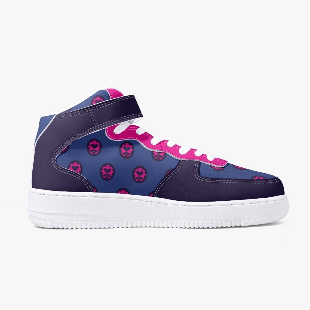 giorno giovanna jojos bizarre adventure high top kamikaze shoes 3 - Anime Shoes World