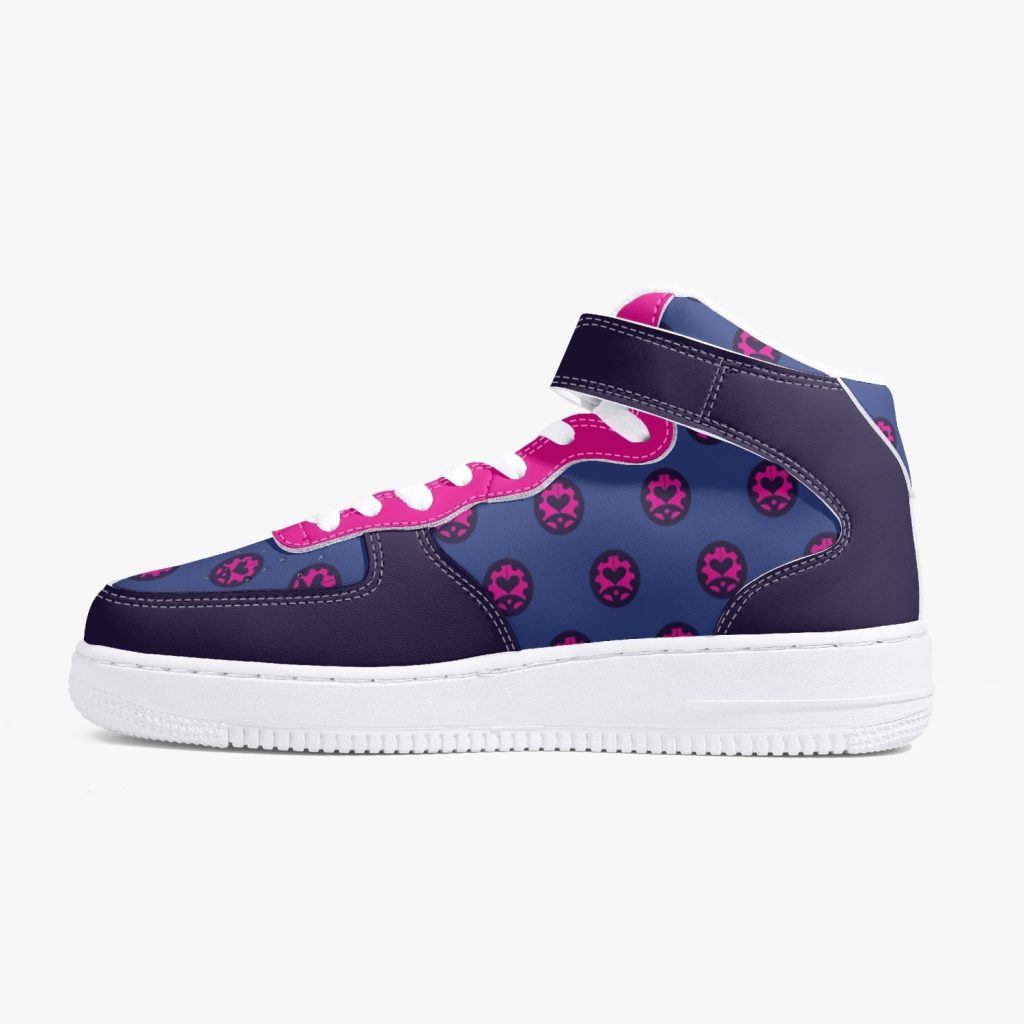 giorno giovanna jojos bizarre adventure high top kamikaze shoes 6 - Anime Shoes World