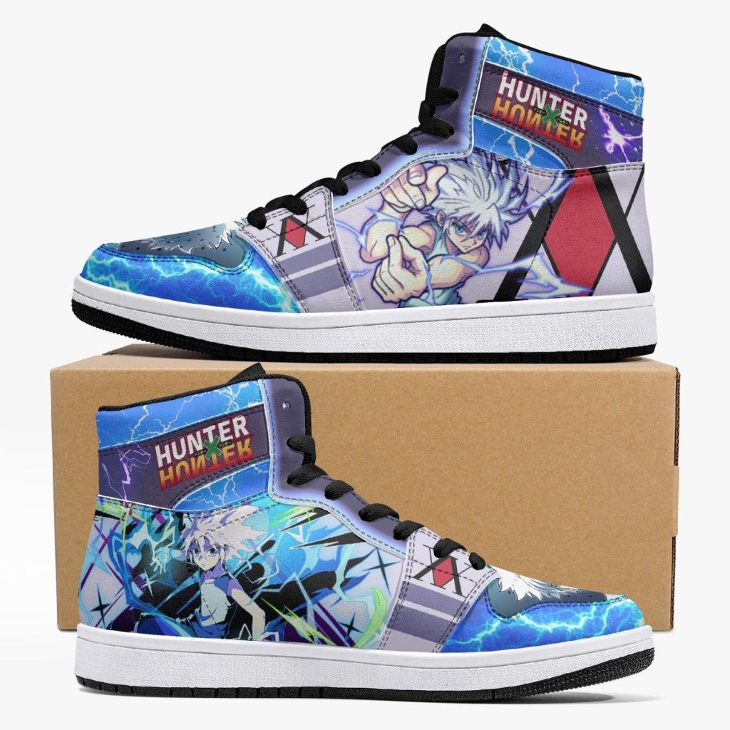 godspeed killua hunter x hunter j force shoes - Anime Shoes World