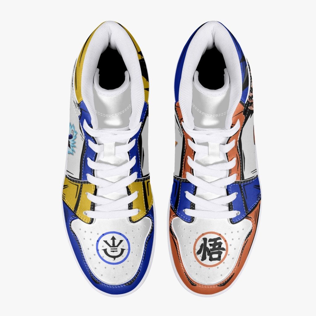 goku and vegeta dragon ball j force shoes 11 - Anime Shoes World