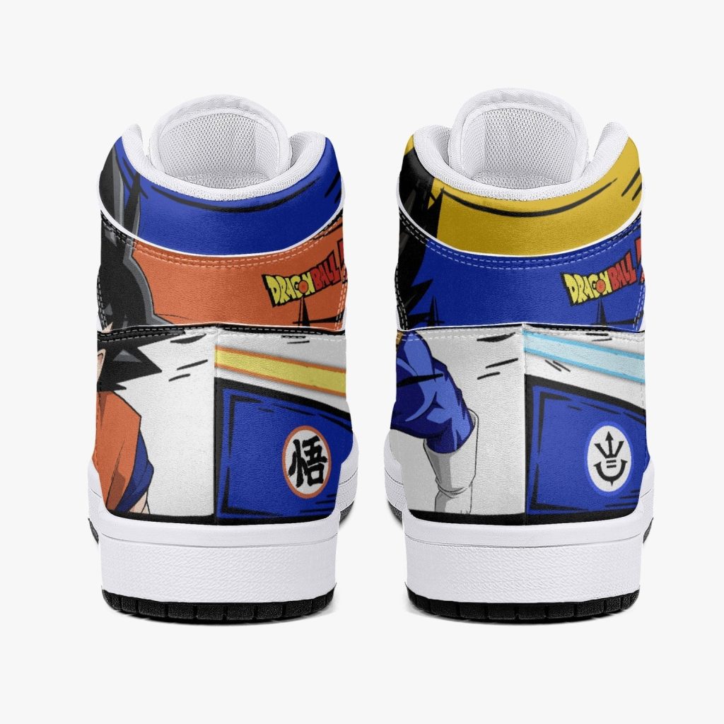 goku and vegeta dragon ball j force shoes 12 - Anime Shoes World