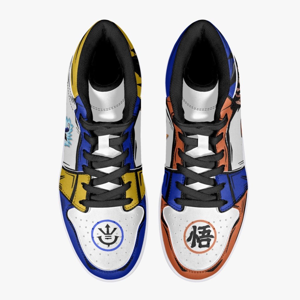 goku and vegeta dragon ball j force shoes 4 - Anime Shoes World