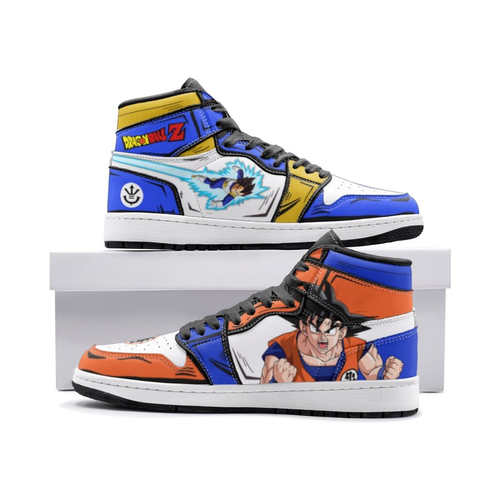 goku and vegeta dragon ball z jd1 shoes - Anime Shoes World