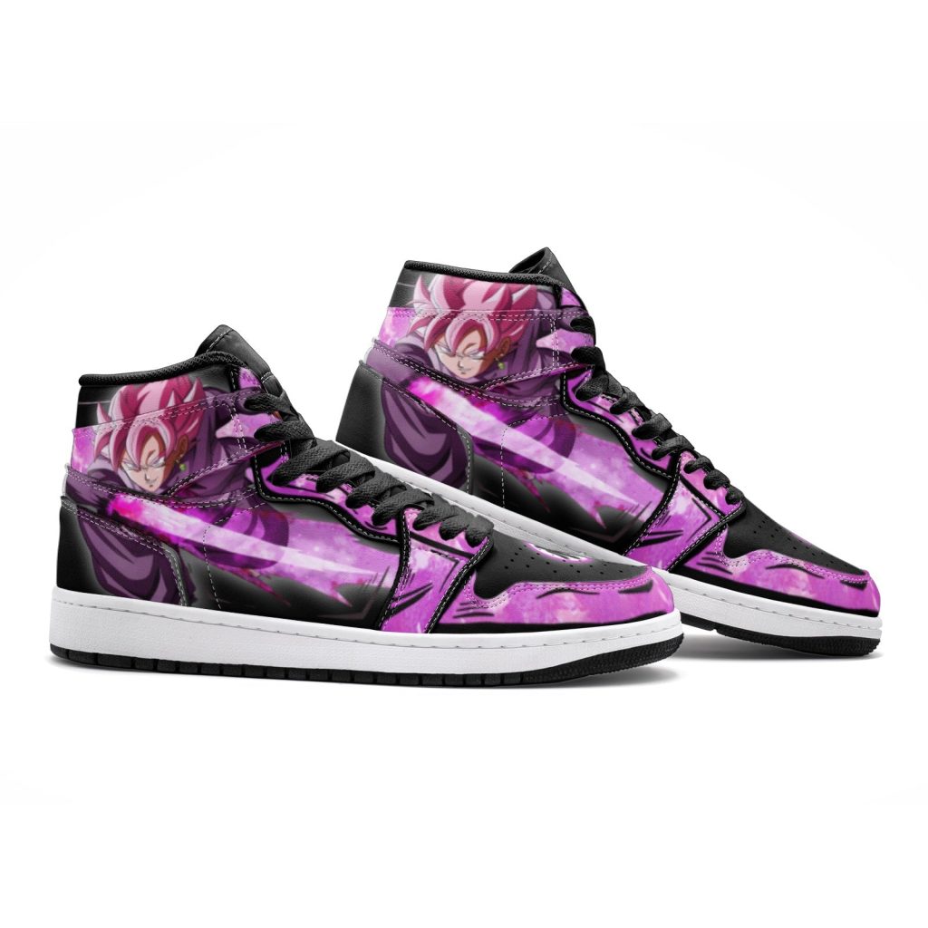 goku black rose dragon ball jd1 shoes 2 - Anime Shoes World