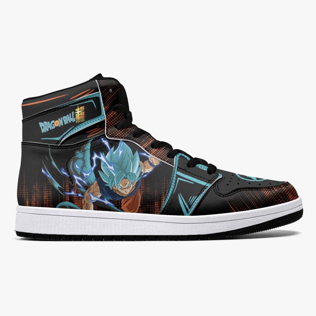 goku blue dragon ball super j force shoes 3 - Anime Shoes World