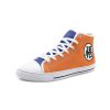 goku dragon ball z classic high top canvas shoes - Anime Shoes World