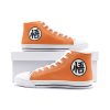 goku dragon ball z classic high top canvas shoes 2 - Anime Shoes World