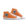 goku dragon ball z classic high top canvas shoes 3 - Anime Shoes World