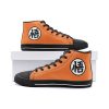 goku dragon ball z classic high top canvas shoes 5 - Anime Shoes World