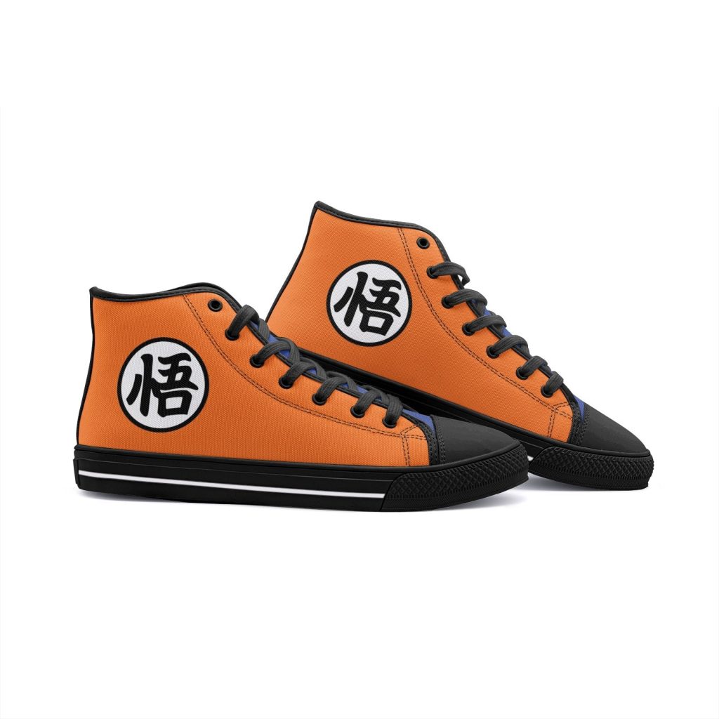 goku dragon ball z classic high top canvas shoes 6 - Anime Shoes World