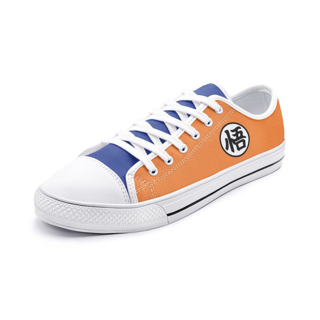 goku dragon ball z classic low top canvas shoes - Anime Shoes World