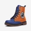 goku dragon ball z leather mountain boots - Anime Shoes World