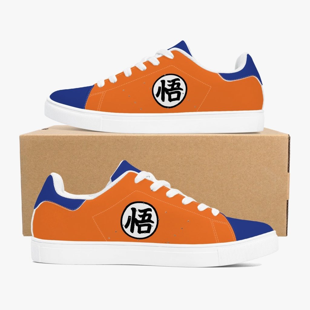 goku dragon ball z leather smith shoes - Anime Shoes World