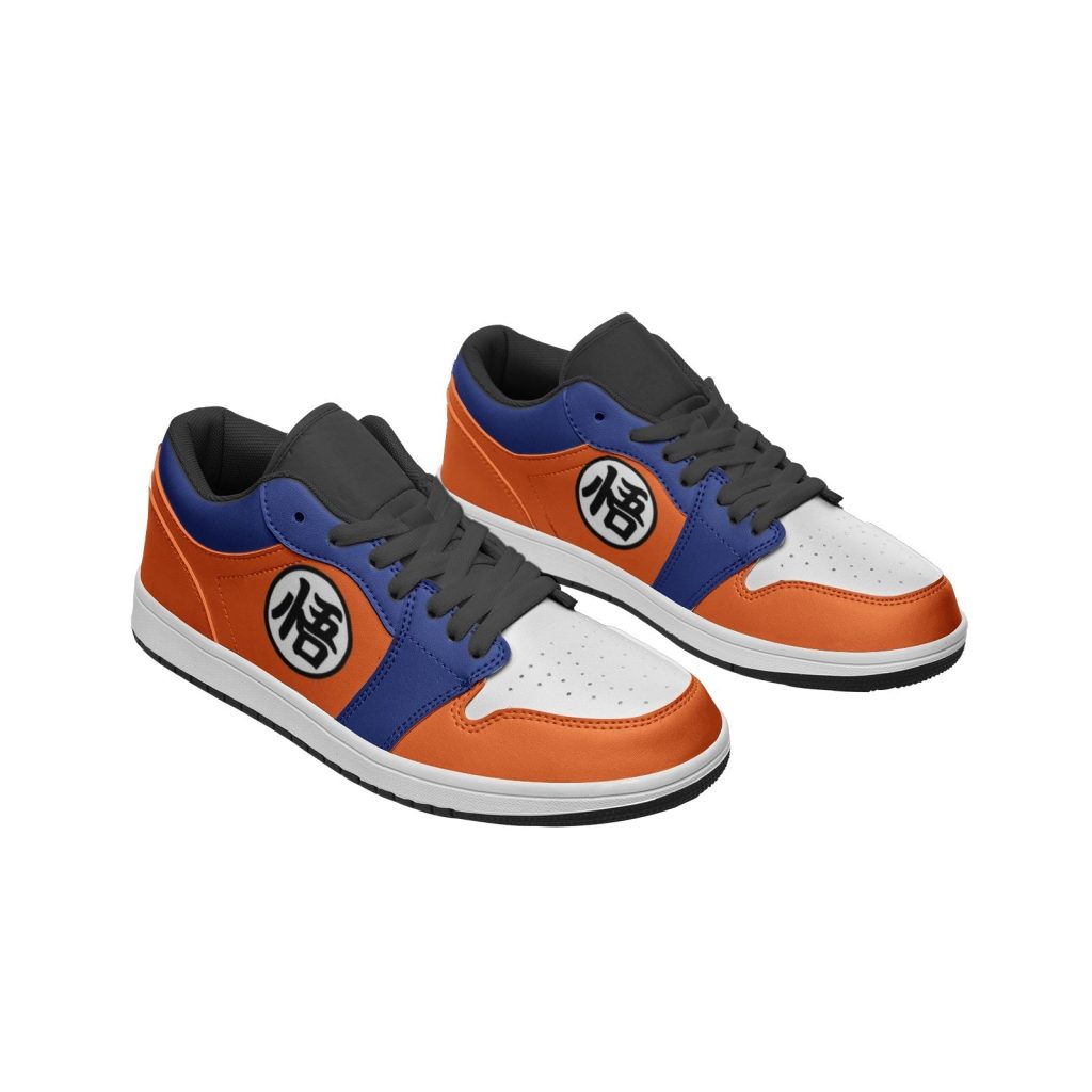 goku dragon ball z low top jd1 shoes 5 - Anime Shoes World