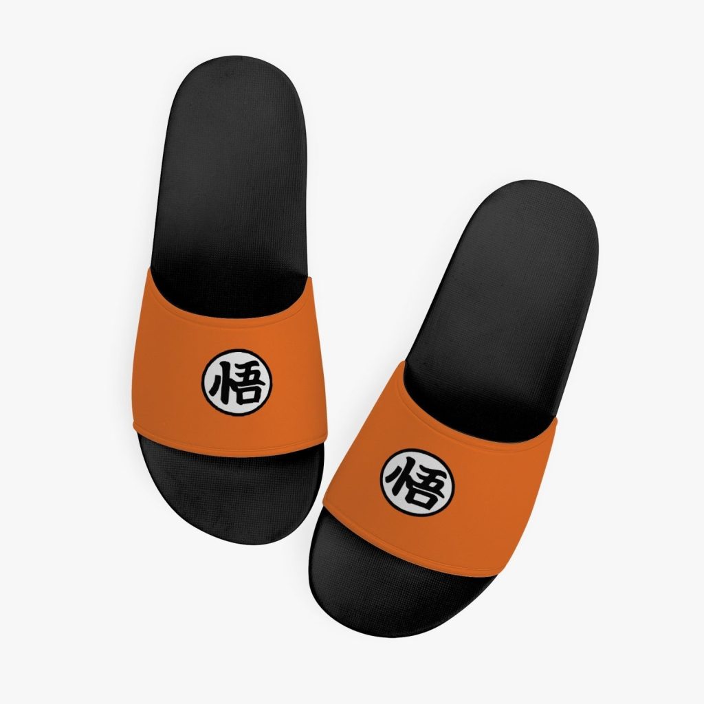 goku dragon ball z slides custom sandals - Anime Shoes World