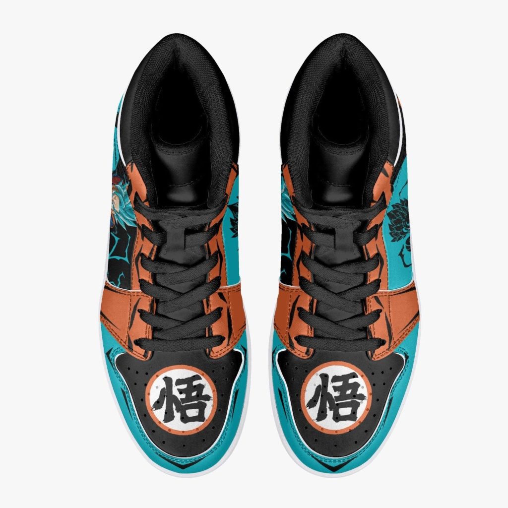 goku super saiyan blue dragon ball j force shoes 3 - Anime Shoes World