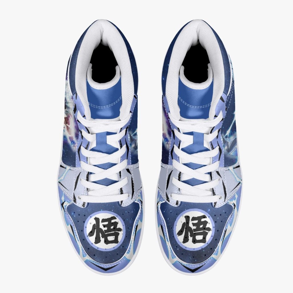 goku ultra instinct dragon ball j force shoes 12 - Anime Shoes World