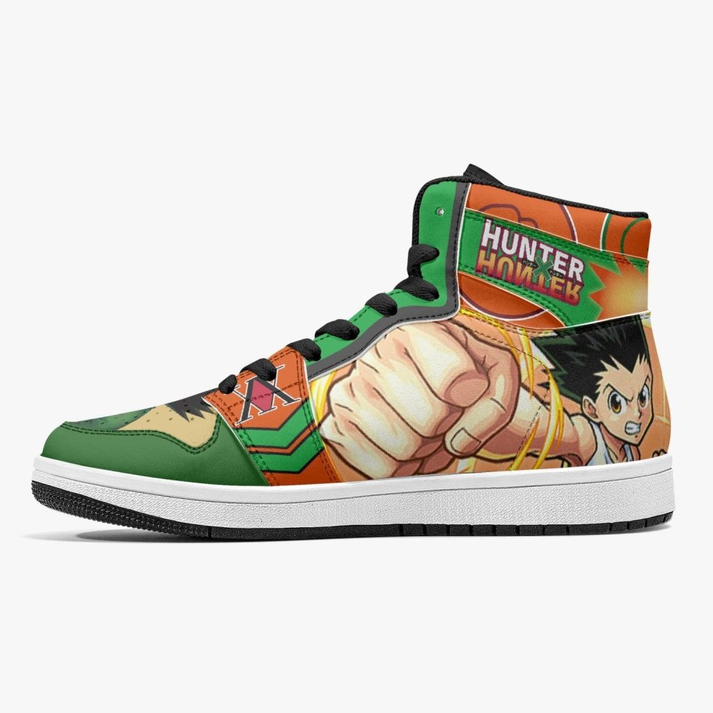 gon jajanken hunter x hunter j force shoes 10 - Anime Shoes World