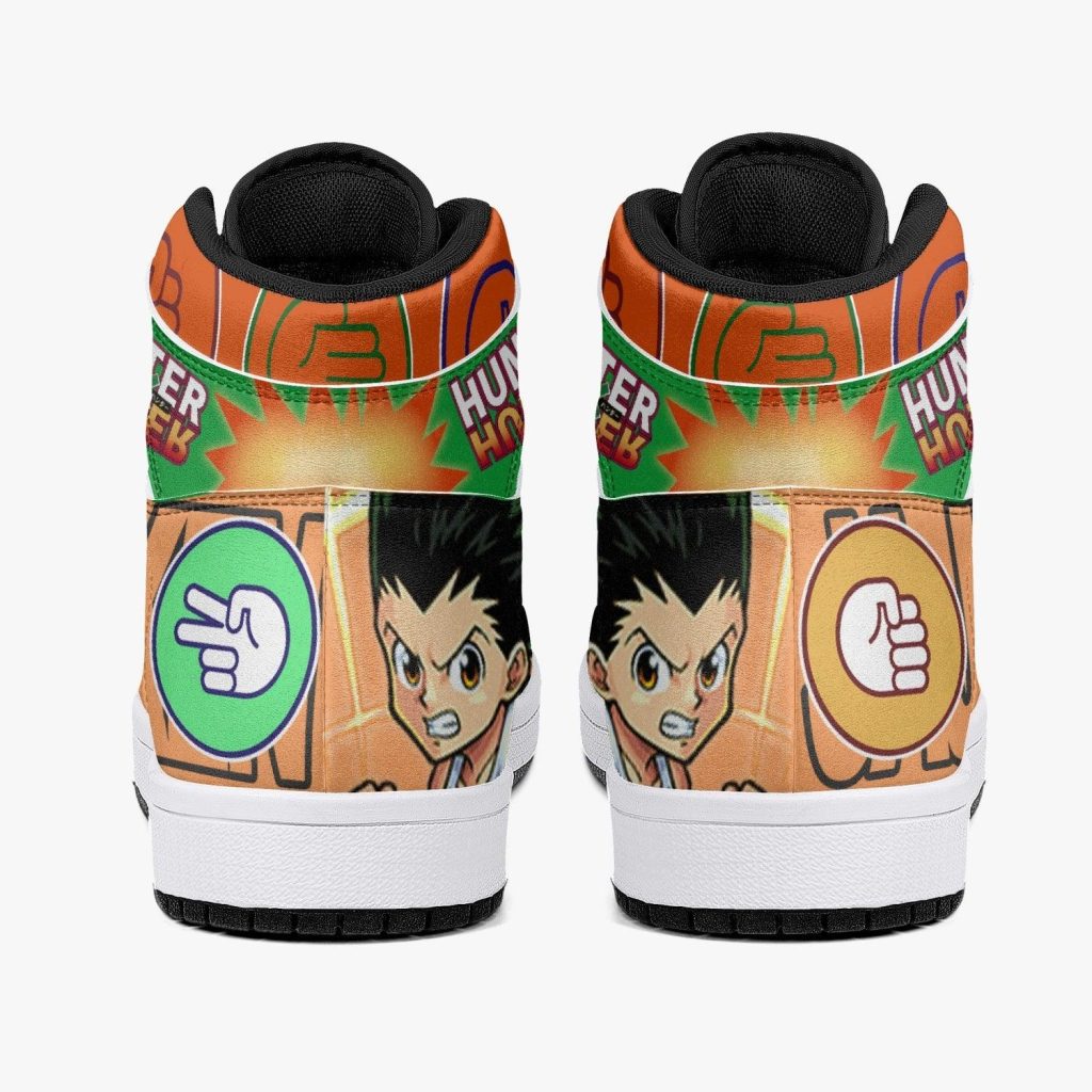 gon jajanken hunter x hunter j force shoes 5 - Anime Shoes World