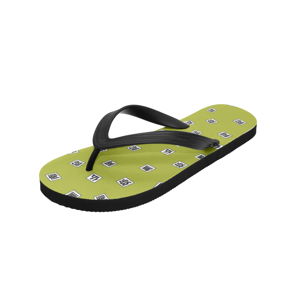 gyomei himejima demon slayer custom flip flops - Anime Shoes World