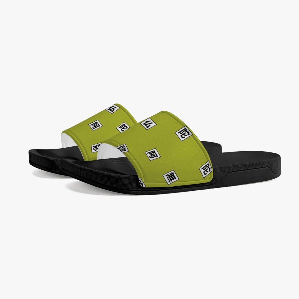 gyomei himejima demon slayer slides custom sandals 7 - Anime Shoes World