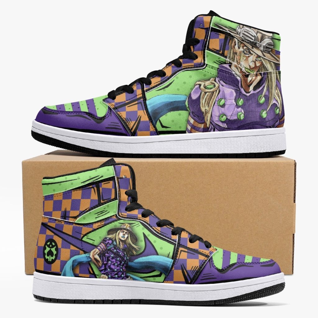 gyro zeppeli jojos bizarre adventure j force shoes - Anime Shoes World