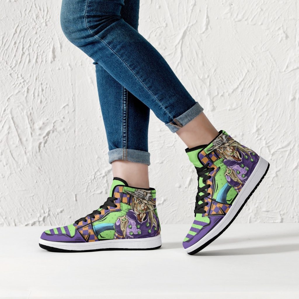 gyro zeppeli jojos bizarre adventure j force shoes 6 - Anime Shoes World