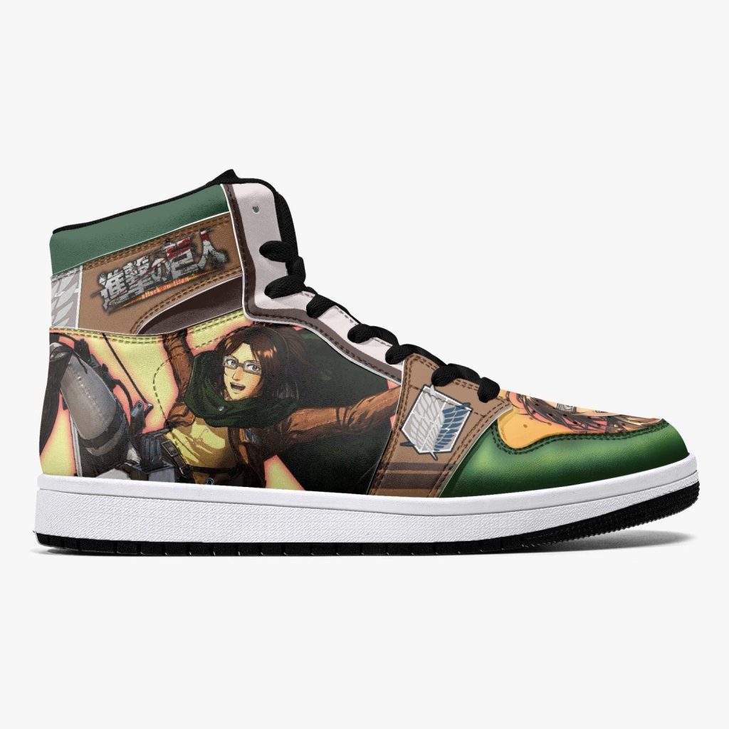 hange zoe attack on titan j force shoes 2 - Anime Shoes World