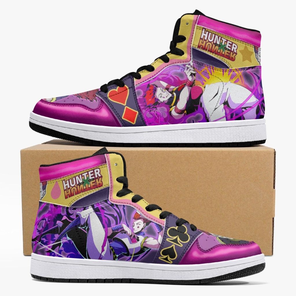 hisoka bungee gum hunter x hunter j force shoes - Anime Shoes World