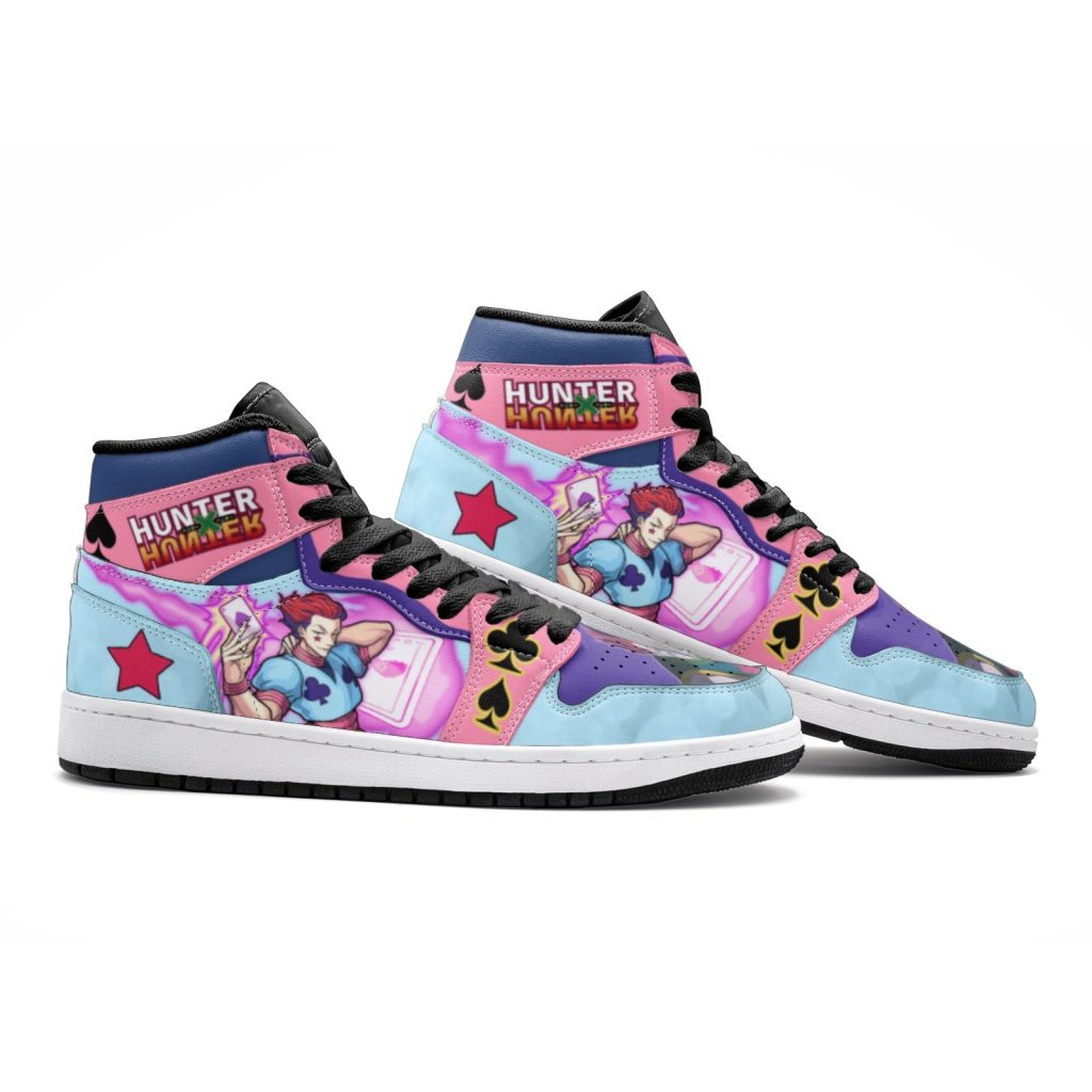 hisoka hunter x hunter jd1 shoes 2 - Anime Shoes World