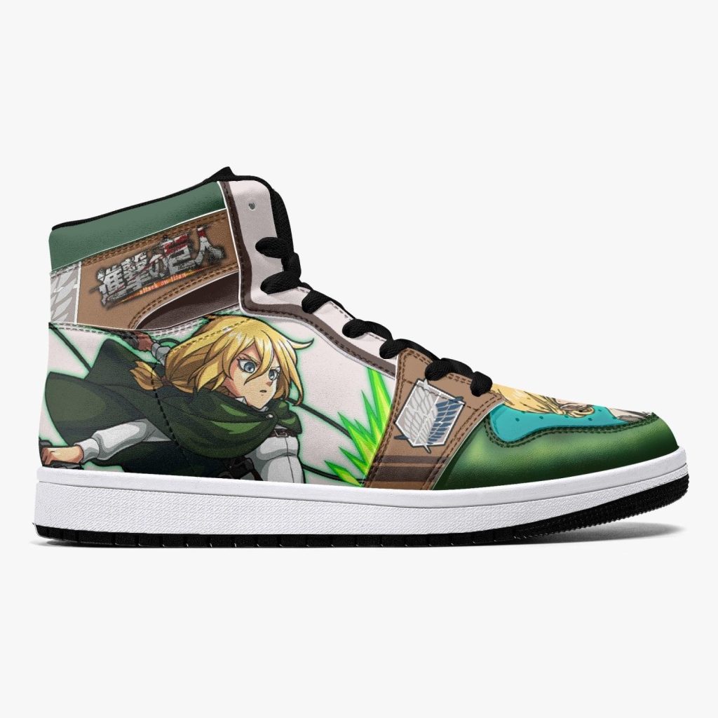 historia reiss attack on titan j force shoes 2 - Anime Shoes World