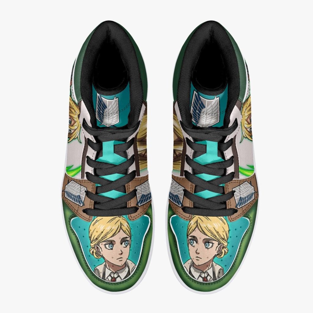 historia reiss attack on titan j force shoes 4 - Anime Shoes World